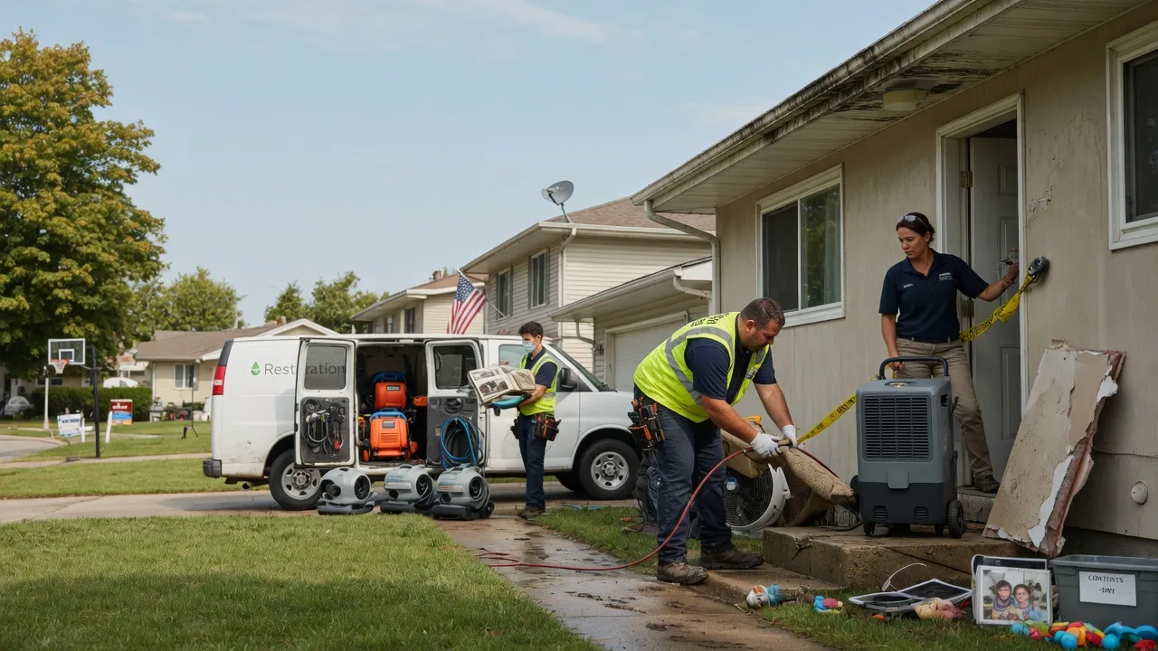 Water Damage Restoration in West Lebanon, IN near me